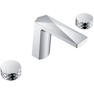 Изображение товара Смеситель для раковины Boheme Venturo 150-CR-DIAMOND хром двухвентильный