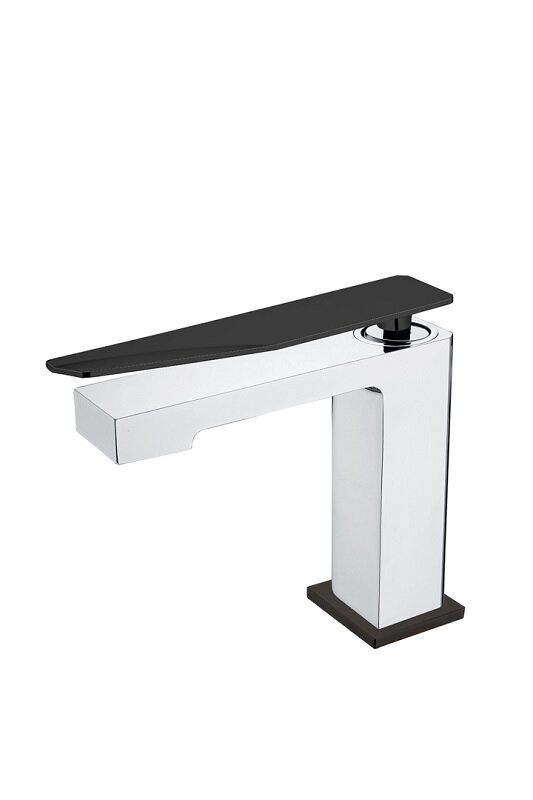 Изображение товара Смеситель для раковины Boheme Q, цвет черный/хром, 141-CRB.2