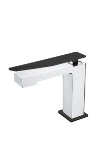 Изображение товара Смеситель для раковины Boheme Q черный/хром 141-CRB.2