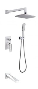 Изображение товара Душевая система Boheme Venturo 374-W-2 белый хром встроенный монтаж