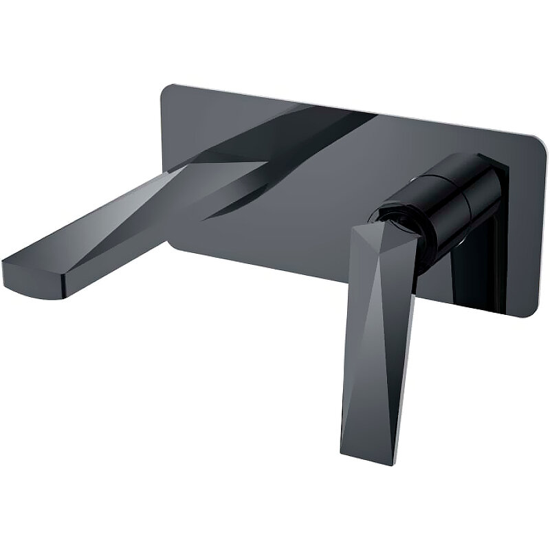 Изображение товара Смеситель для раковины Boheme Venturo Gun Metal 375-SGM