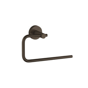 Изображение товара Полотенцедержатель Boheme Uno, 25 см, вороненая сталь, gunmetal, 10975-GM