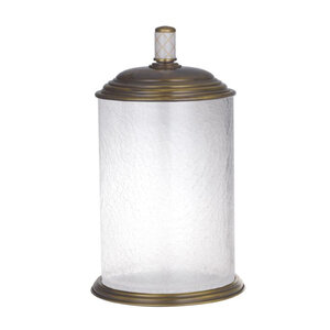 Изображение товара Ведро для мусора Boheme Murano 10914-W-BR, стекло, цвет бронза, белый