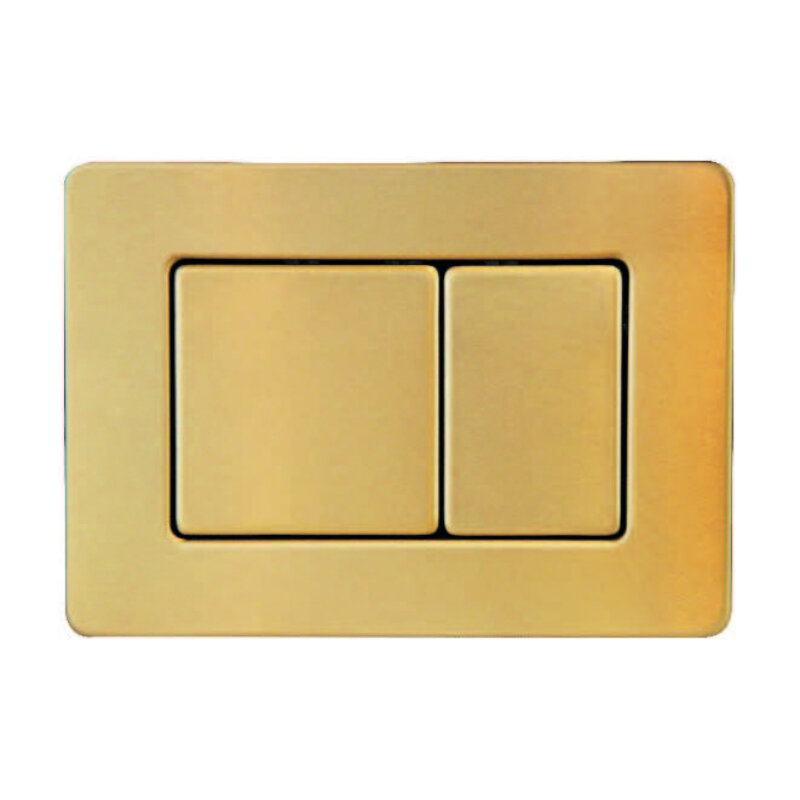 Изображение товара Клавиша смыва Boheme механическая золотая 650-G для унитаза инсталляций Geberit