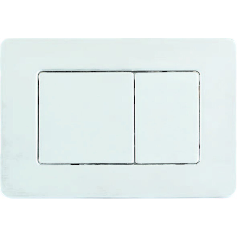 Изображение товара Клавиша смыва для унитаза Boheme механическая белый матовый 650-MW