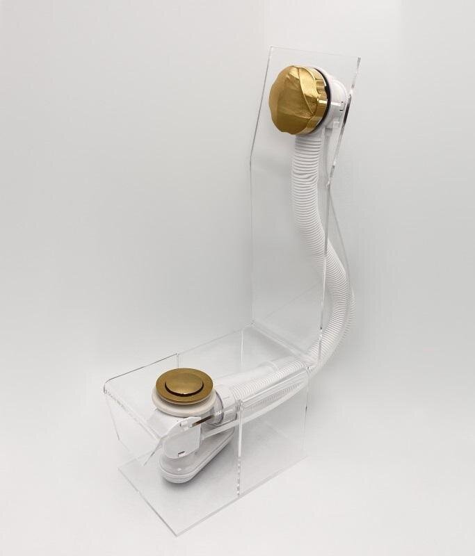 Изображение товара Слив-перелив полуавтомат Vega V55R Гл000025933, 60 см, золото