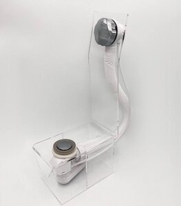 Изображение товара Слив-перелив полуавтомат Vega V55К Гл000006592, 100 см, цвет хром глянцевый