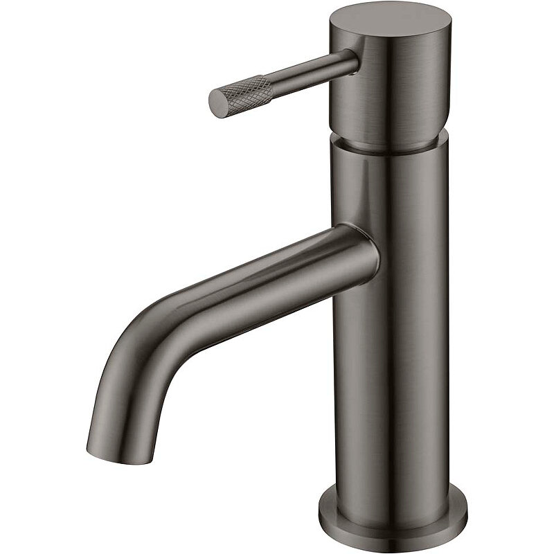 Изображение товара Смеситель Boheme Uno для раковины, PVD покрытие, вороненая сталь, gunmetal, 461-GM