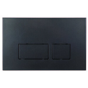 Изображение товара Клавиша смыва Boheme механическая черная 664-B для унитаза и инсталляций Geberit