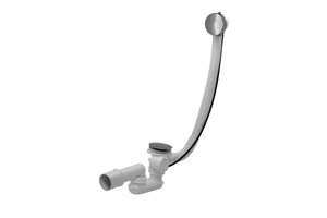 Изображение товара Слив-перелив полуавтомат Vega V55К 120 см хром для ванн