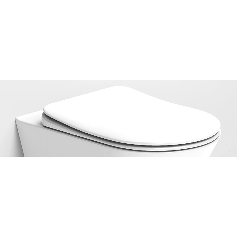 Изображение товара Крышка-сиденье Boheme Avva 976-W с микролифтом, белая