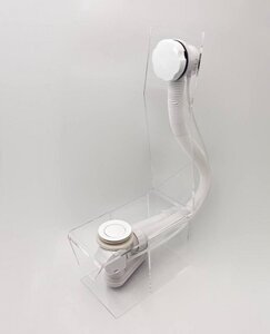 Изображение товара Слив-перелив полуавтомат Vega V55R 120 см белый Италия