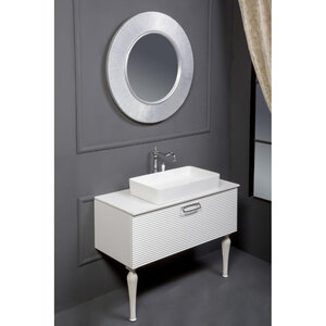 Изображение товара Зеркало Boheme NeoArt Shine 82 см с подсветкой, цвет белый, 528-W light