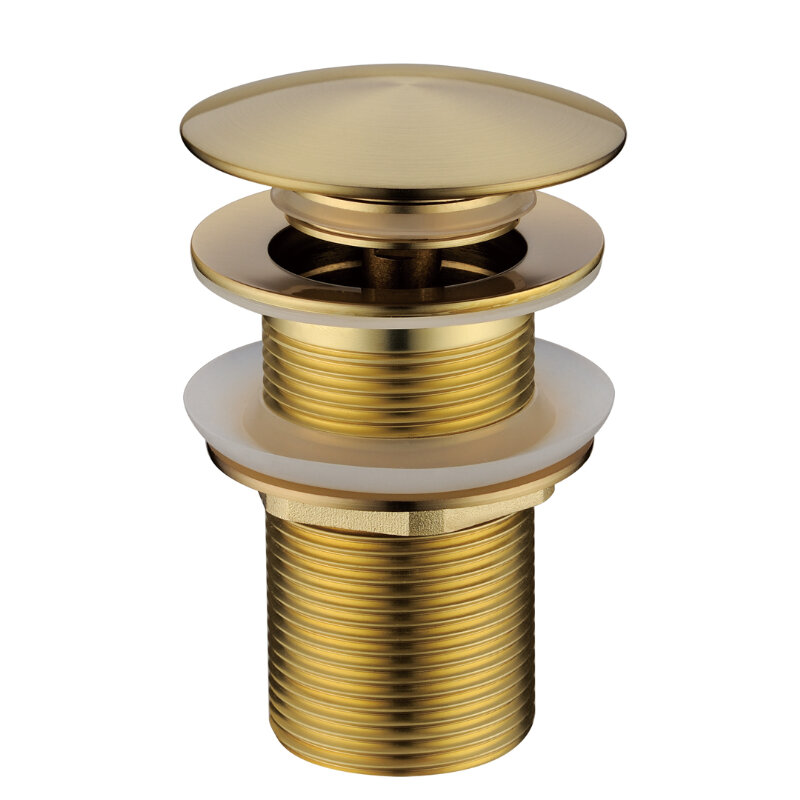 Изображение товара Автоматический донный клапан Boheme Uno Clik-Clack золото матовое