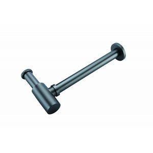 Изображение товара Сифон для раковины Boheme 609-GM цвет оружейная сталь