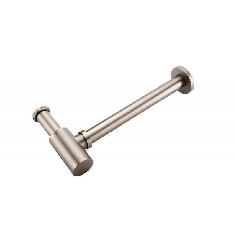 Изображение товара Сифон для раковины Boheme никель 34.5 см латунь 609-NB