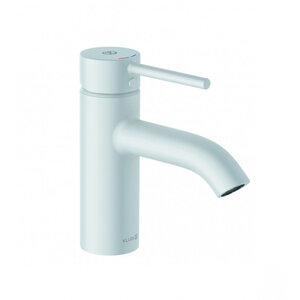 Изображение товара Смеситель Kludi Bozz 382665376 для раковины, с донным клапаном, цвет белый матовый