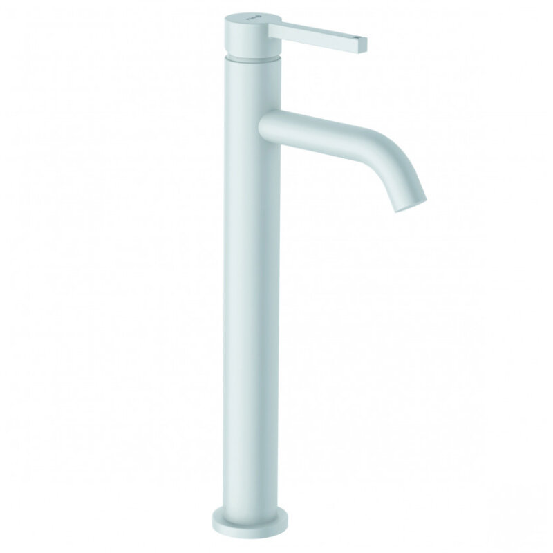 Изображение товара Смеситель для раковины Kludi Nova Fonte Pura 202985315, цвет белый матовый