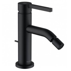 Изображение товара Смеситель Kludi Nova Fonte Pura 202163915 для биде, с донным клапаном, цвет черный матовый