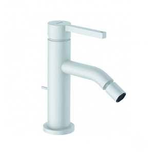 Изображение товара Смеситель Kludi Nova Fonte Pura 202165315 для биде, с донным клапаном, цвет белый матовый