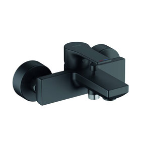 Изображение товара Смеситель Kludi Zenta SL 486703965, для ванны и душа, цвет черный матовый