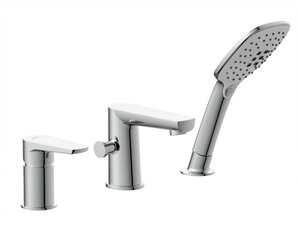 Изображение товара Смеситель Cersanit Moduo A64100, на борт ванны, хром