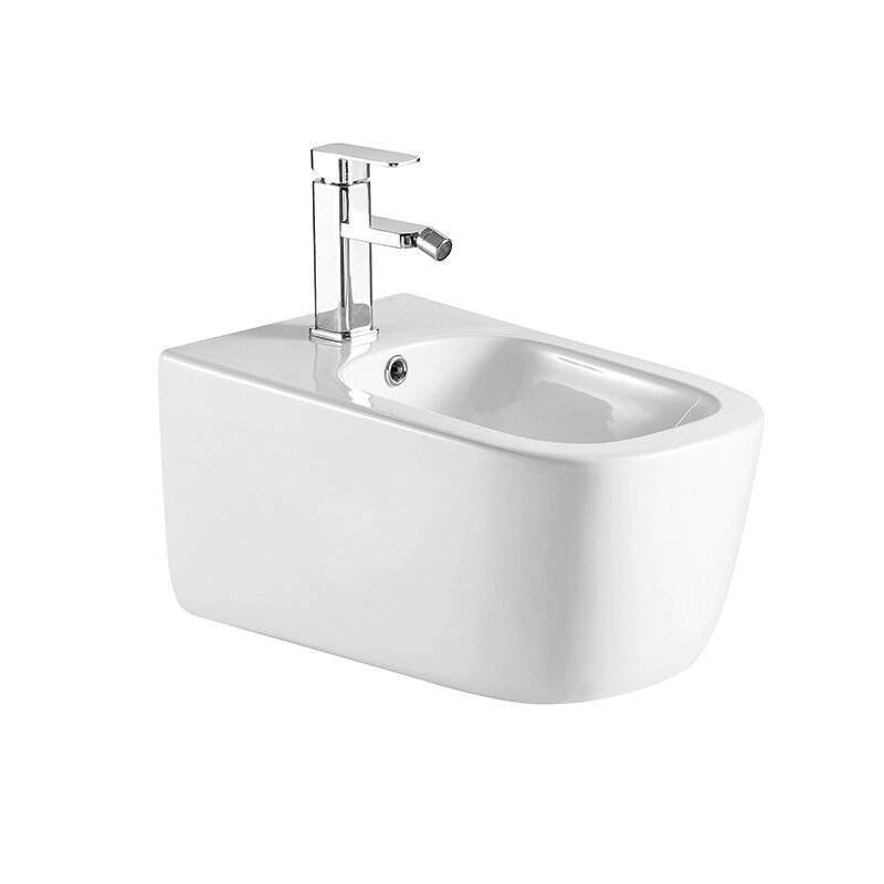 Изображение товара Биде подвесное Charus Torre Blanco BD700-142W белое современное керамическое