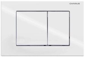 Изображение товара Клавиша Charus Minimalista FP.310.11.01, механическая, цвет белый глянцевый