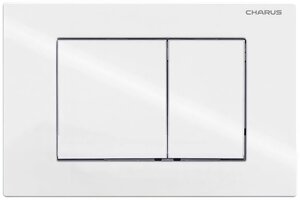 Изображение товара Клавиша Charus Minimalista FP.310.11.01, механическая, цвет белый глянцевый