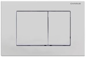 Изображение товара Клавиша Charus Minimalista FP.310.12.01 механическая для унитаза белый матовый