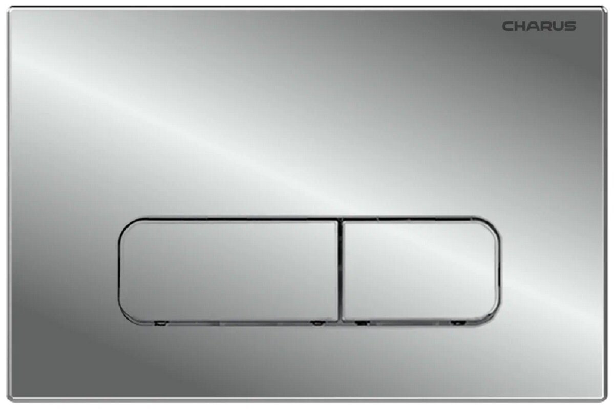 Изображение товара Клавиша Charus Elegia FP.320.21.01 механическая хром глянцевый для унитаза Изображение товара Клавиша Charus Elegia FP.320.21.01 механическая хром глянцевый для унитаза