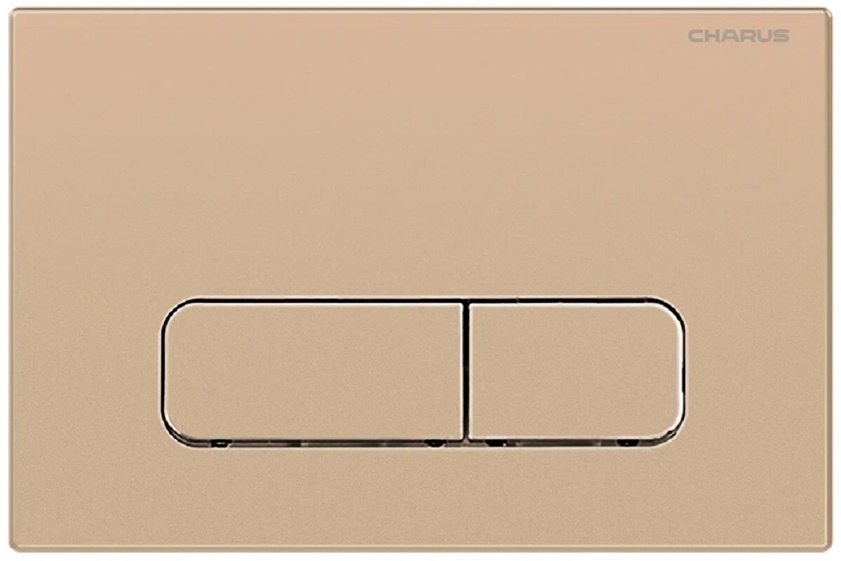Изображение товара Клавиша Charus Elegia FP.320.51.01 механическая для инсталляции, песок матовый