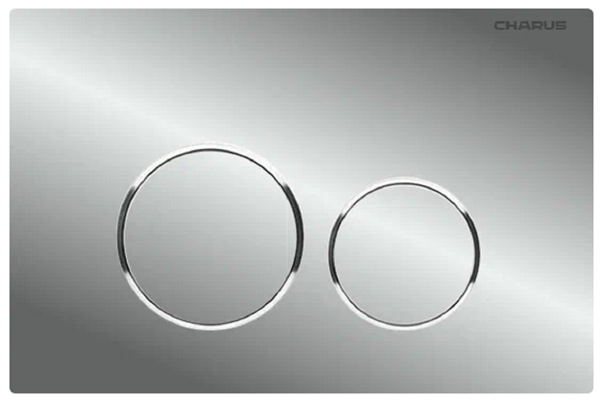 Изображение товара Клавиша Charus Spazio FP.330.21.01, механическая, цвет хром глянцевый