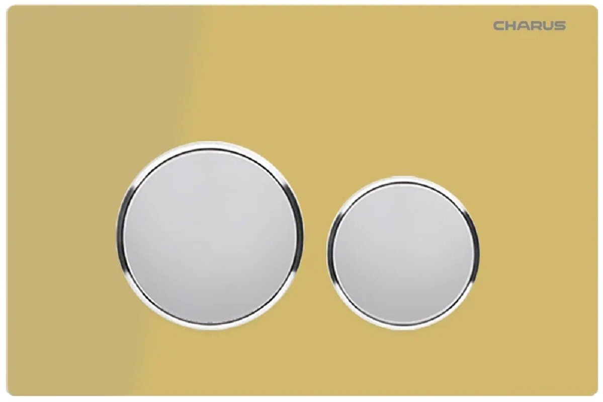 Изображение товара Клавиша Charus Bagliore FP.330.YELLOW.10 механическая желтое стекло