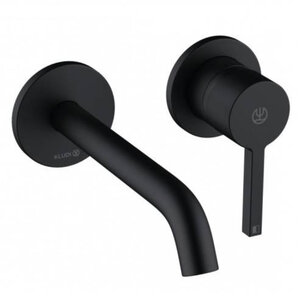 Изображение товара Смеситель для раковины Kludi Nova Fonte Pura 202443915, цвет черный матовый