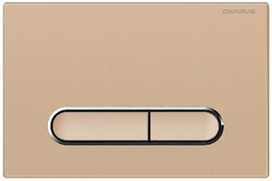 Изображение товара Клавиша Charus Magnus FP.340.51.01, механическая, цвет песок матовый, ободки хром