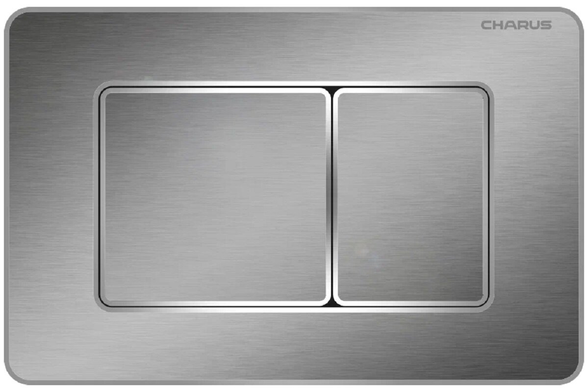 Изображение товара Клавиша Charus Robusto FP.310.BSS.05 механическая для унитаза сталь матовая