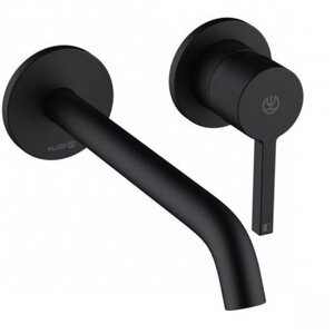 Изображение товара Смеситель для раковины Kludi Nova Fonte Pura 202453915, цвет черный матовый