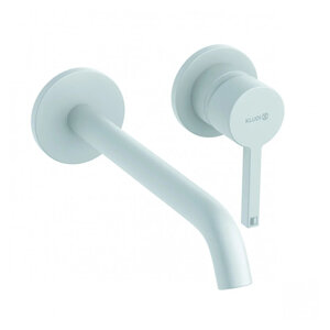 Изображение товара Смеситель для раковины Kludi Nova Fonte Pura 202455315, цвет белый матовый