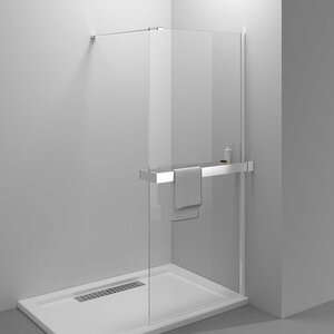 Изображение товара Душевая стенка со свободным входом Vincea Walk In 80 см, стекло прозрачное, профиль хром, VSW-4HR800CL Изображение товара Душевая стенка со свободным входом Vincea Walk In 80 см, стекло прозрачное, профиль хром, VSW-4HR800CL