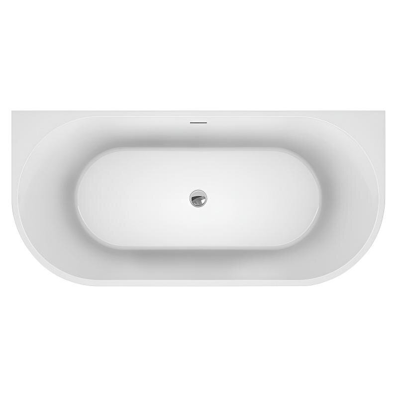 Изображение товара Ванна акриловая BelBagno BB710-1700-800, 170 х 80 см, слив-перелив в комплекте, белая