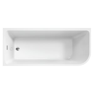 Изображение товара Акриловая угловая ванна BelBagno BB712-1500-730-L/R 150х75 см белая
