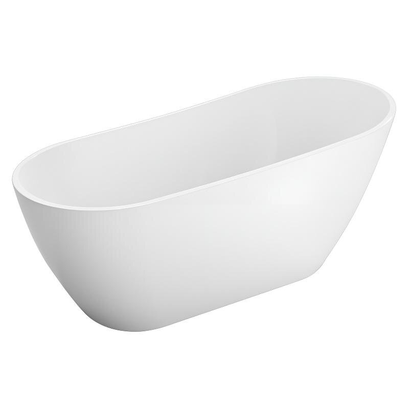 Изображение товара Акриловая ванна BelBagno 170x80 см, белая, модель BB704-1700-800-K, итальянское качество