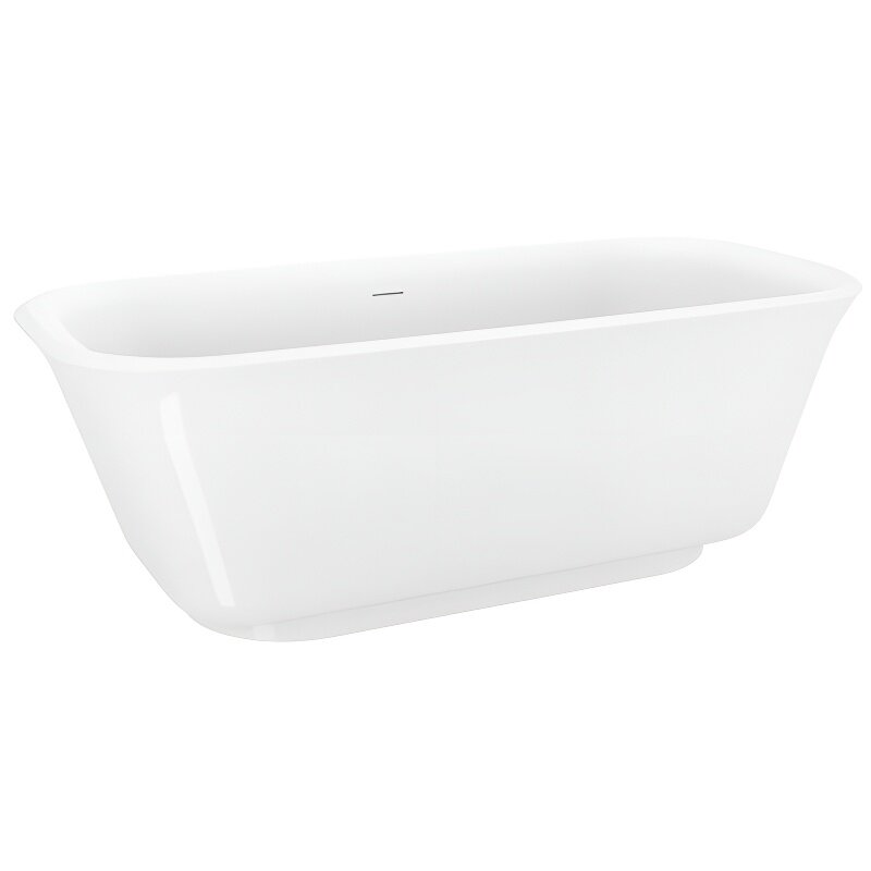 Изображение товара BelBagno Due BB702-1700-800-K: акриловая ванна 170x80 см, слив-перелив Изображение товара BelBagno Due BB702-1700-800-K: акриловая ванна 170x80 см, слив-перелив