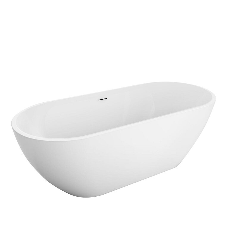Изображение товара Ванна акриловая BelBagno, 170 х 75 см, белая, BB701-1700-750-K