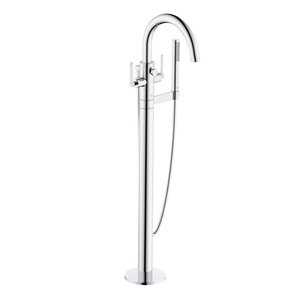 Изображение товара Смеситель для ванны и душа Kludi Nova Fonte Puristic хром напольный