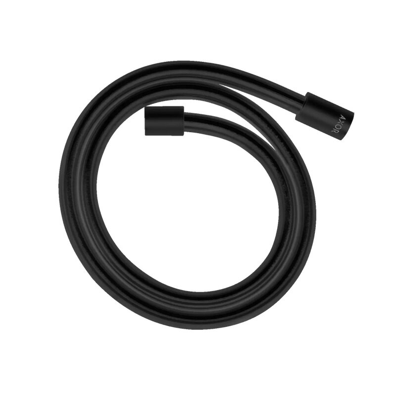 Изображение товара Шланг для душа Axor Starck 160 см, черный матовый, с гайками G ½