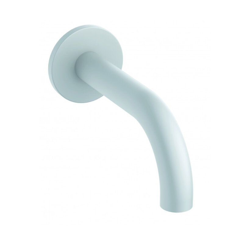 Изображение товара Излив Kludi Bozz Белый матовый 3850553 — литой латунный, вертикальный монтаж