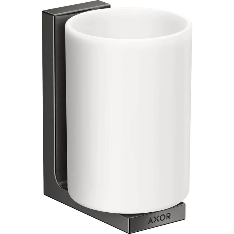 Изображение товара Стакан для зубных щеток Axor Universal Rectangular Accessories, полированный черный хром, 42604330 Изображение товара Стакан для зубных щеток Axor Universal Rectangular Accessories, полированный черный хром, 42604330