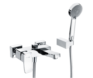 Изображение товара Смеситель WasserKRAFT Aller 1061 для ванны и душа с коротким изливом, хром